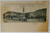 VEDERE DIN TIMISOARA , CARTE POSTALA ILUSTRATA , CLASICA , CCA. 1900