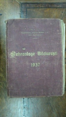 Wehranlage Bilciuresti 1937 foto