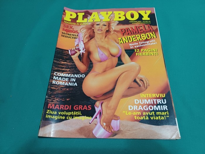 REVISTA PLAYBOY * FEBRUARIE 2002 * BX