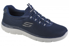 Pantofi pentru adidași Skechers Summits 52811-NVY albastru marin foto