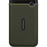 Transcend Slim StoreJet 2.5 25M3, 2 TB, Portabil HDD, verde militar