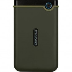 Transcend Slim StoreJet 2.5 25M3, 2 TB, Portabil HDD, verde militar