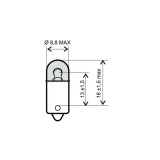 MBS RMS lamp 6V 4W BA9S - White - White, Cod Produs: 246510331RM