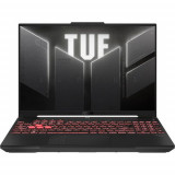 Laptop Gaming ASUS TUF A16 FA607PV (Procesor AMD Ryzen&trade; 9 7845HX (64M Cache, up to 5.2 GHz), 16inch FHD+ 165Hz, 16GB, 1TB SSD, GeForce RTX 4060 @8GB,