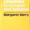 INTRODUCTION TO SYSTEMIC LINGUISTICS VOL.1 STRUCTURES AND SYSTEMS-MARGARET BERRY-273235