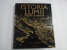 ISTORIA LUMII - HARTA CU HARTA - Editura DK / Litera