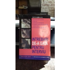 Intrebari de-a gata pentru interviu- Malcolm Peel, revizuita de Margaret Dale