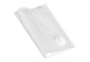 Sac de vidat, plastic, alb, 40x60 cm, Oem
