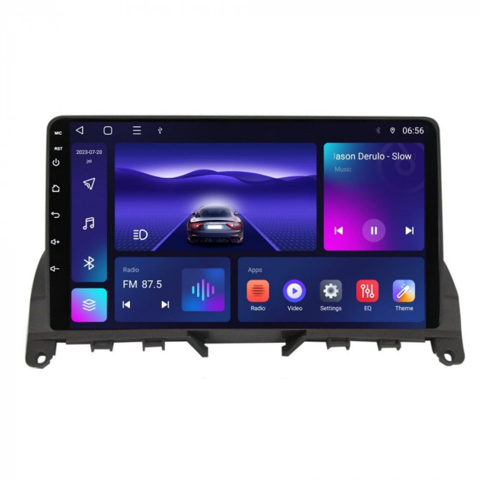 Navigatie dedicata cu Android Mercedes C-Class W204 2007 - 2011, 3GB RAM, Radio