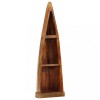 Dulap tip barcă, 39x27x127 cm, lemn masiv reciclat
