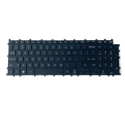 Tastatura Laptop, LG, Gram 17 17Z90P, 17Z90P-G, 17Z90P-K, 17Z90P-N, iluminata, neagra, layout US foto