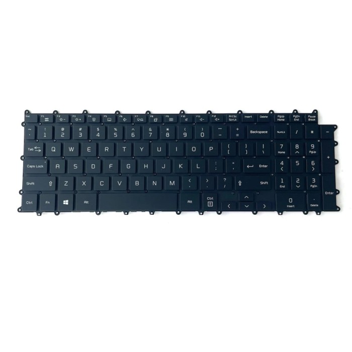 Tastatura Laptop, LG, Gram 17 17Z90P, 17Z90P-G, 17Z90P-K, 17Z90P-N, iluminata, neagra, layout US
