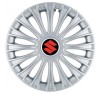 Set 4 Capace Roti, potrivite jantelor de R14, pentru Suzuki, model dino cromat, Autohelix MSA