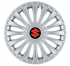 Set 4 Capace Roti, potrivite jantelor de R14, pentru Suzuki, model dino cromat