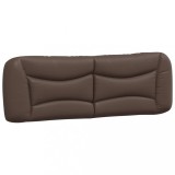 Cumpara ieftin Perna pentru tablie pat, Hvar, maro, 160 cm, piele artificiala