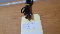 Cablu 2RCA Tata - 2RCA Tata 1.55m #ROB foto