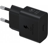 Incarcator Retea Samsung, 25W, 3A, 1 x USB-C, Negru EP-T2510NBEGEU