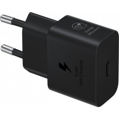 Incarcator Retea Samsung, 25W, 3A, 1 x USB-C, Negru EP-T2510NBEGEU
