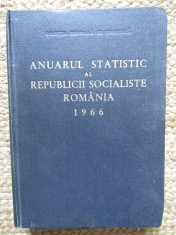 ANUARUL STATISTIC AL REPUBLICII SOCIALISTE ROMANIA 1966