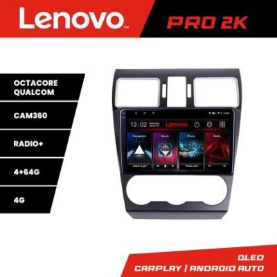 Navigatie Subaru Forester XV Lenovo Qled 2K Octa Core 4+64 360 DSP carplay android auto radio gps internet kit-062-2019+PRO-2K-9-4+64 CarStore Technol foto