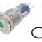 Intrerupator anti-vandalism, ON-(ON), &Oslash;16.2mm, BULGIN, MP0045/1D1GN220S