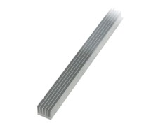 Radiator extrudat SEIFERT ELECTRONIC cu aripioare naturale 1000mm x 41,6mm