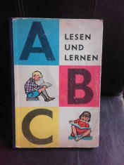 Lesen und lernen/citeste si invata, carte de citire, in limba germana