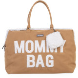 Childhome Mommy Bag Nubuck geantă de schimbat scutece 55 x 30 x 40 cm 1 buc