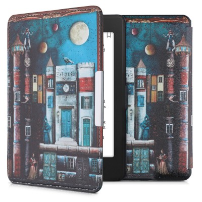 Husa pentru Kindle Paperwhite 7, Piele ecologica, Multicolor, kwmobile, 45569.36 foto