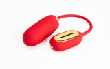 Muse Red - Ou Vibrator cu Sincronizator dupa Sunete, 7.8 cm, Orion