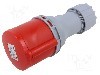 Conector alimentare AC, IEC 60309, IP44, 32A, 0,4kV, 5 pini, TAIZHOU BAOLUDA ELECTRIC - QX-6