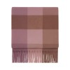 Esarfa casmir ecosez lila-maro