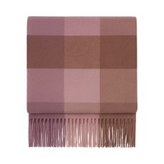 Esarfa casmir ecosez lila-maro