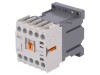Contactor 3P NO 24VDC 16A IP20 cu 3 Contacte Auxiliare NO