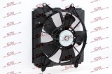 Ventilator radiator Honda Civic 06-12, motor: 1.4, 1.8, 2.2 iCTDI, ventilator radiator, 80 W; 320 mm; 2 pini, SRLine, 19015-RNA-A01; 19020-RCJ-A01