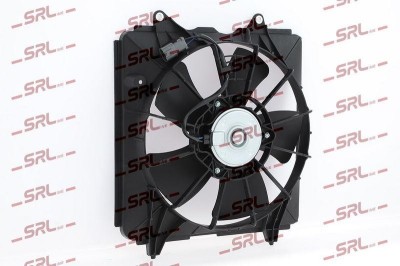 Ventilator radiator Honda Civic 06-12, motor: 1.4, 1.8, 2.2 iCTDI, ventilator radiator, 80 W; 320 mm; 2 pini, SRLine, 19015-RNA-A01; 19020-RCJ-A01 foto