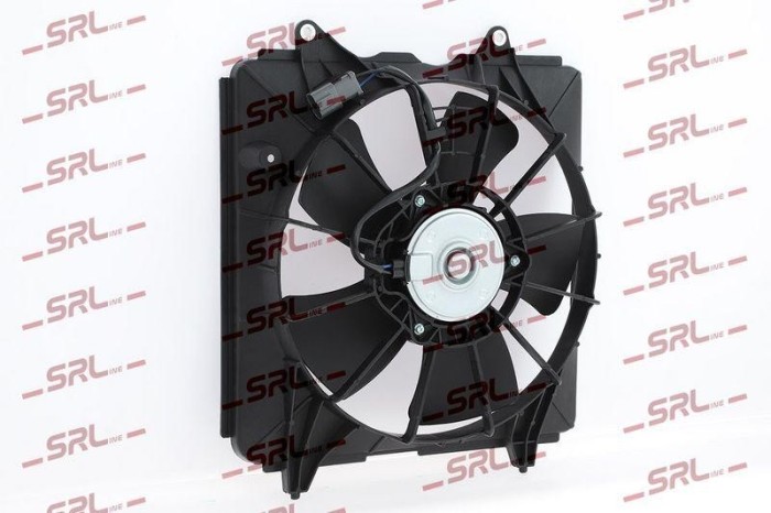Ventilator radiator Honda Civic 06-12, motor: 1.4, 1.8, 2.2 iCTDI, ventilator radiator, 80 W; 320 mm; 2 pini, SRLine, 19015-RNA-A01; 19020-RCJ-A01