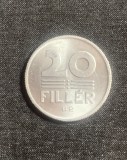 Moneda 20 filler 1981 Ungaria, Europa