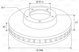 VALEO 197807 Disc frana