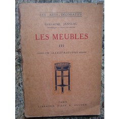 LES MEUBLES - Tome III - Guillaume JANNEAU 1929