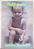bnk cp Felicitare - Multi pupici pentru bunici - circulata