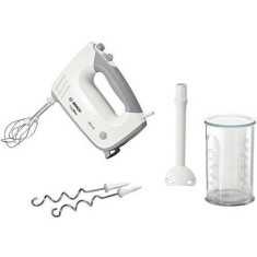 Mixer de mana MFQ36440, 450 W, 5 viteze, functie Turbo, alb