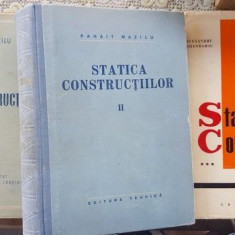 Statica constructiilor vol.1-3- Panait Mazilu