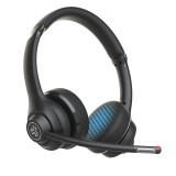 Casti Wireless cu Microfon, Jlab, Go Work, Over-the-Ear, MultiPoint, Autonomie 45h, Noise-Cancelling