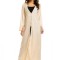 B524-15 Cardigan lung cu fermoar in fata