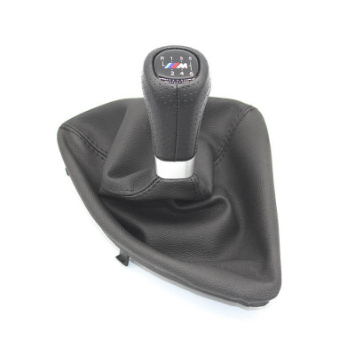 Manson schimbator viteze cu nuca si saculet MOTOR10 pentru BMW Seria 1 E81 E82 E87 E88, 6 viteze, sigla M Performance foto