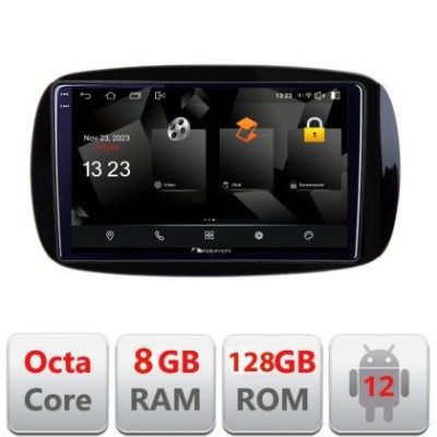 Navigatie Smart For Two 2015- 5960Pro-Smart15 Android Octa Core Qualcomm 2K Qled 8+128 DTS DSP 360 4G Optical CarStore Technology foto