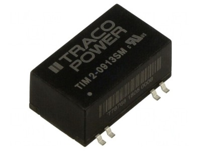 Convertor DC/DC 2W 4.5-12V la 15V SMD foto