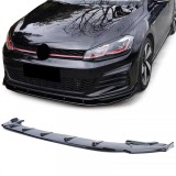 CUP spoiler frontal lip lucios negru, potrivit pentru VW Golf 7 GTI 13-20 Performance AutoTuning