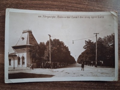 T&amp;acirc;rgoviște - Bdul Carol 1 spre gara. foto